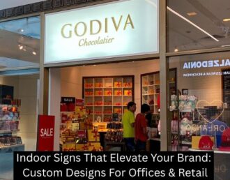 Indoor Signs That Elevate Your Brand: Custom Designs For Offices & Retail