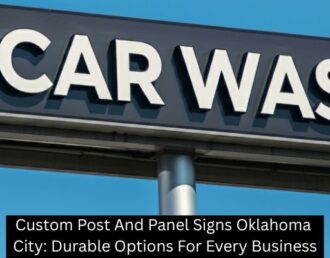 Custom Post And Panel Signs Oklahoma City: Durable Options For Every Business