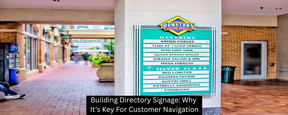 Building Directory Signage: Why It’s Key For Customer Navigation