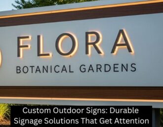 Custom Outdoor Signs: Durable Signage Solutions That Get Attention