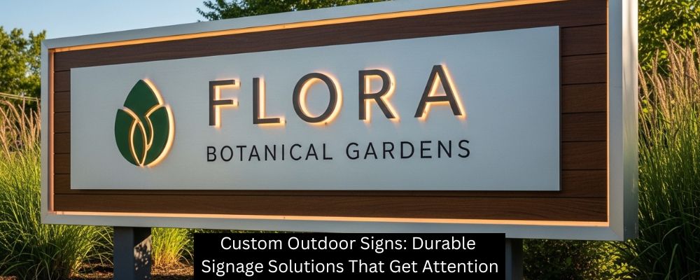 Custom Outdoor Signs: Durable Signage Solutions That Get Attention